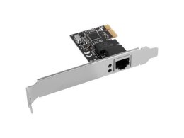 Karta sieciowa Lanberg 1Gb PCI-E 1x RJ45 RTL8111C + śledź low profile LANBERG
