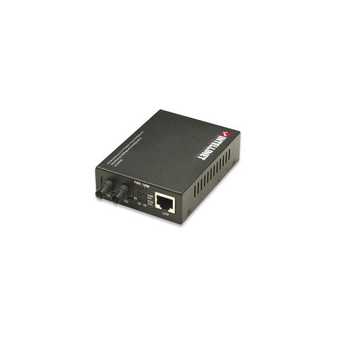 Media konwerter Intellinet 10/100Base-TX RJ45 na 100Base-FX ST wielomodowy, 2 km Intellinet Media konwerter Intellinet 10/100Base-TX RJ45 na 100Base-FX ST wielomodowy, 2 km Intellinet