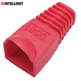 Osłonka Intellinet na RJ45, 10szt., czerwona Intellinet