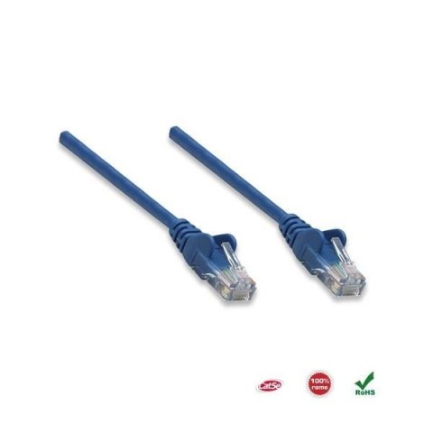 PatchCord 100% miedź Intellinet Cat.5e UTP, 2m, niebieski Intellinet PatchCord 100% miedź Intellinet Cat.5e UTP, 2m, niebieski Intellinet