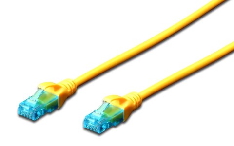 Patchcord DIGITUS UTP kat. 5e 15m PVC żółty Digitus Patchcord DIGITUS UTP kat. 5e 15m PVC żółty Digitus