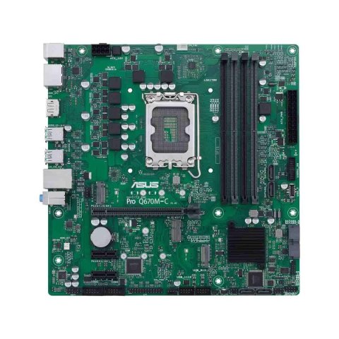 Płyta Asus Pro Q670M-C-CSM /Q670/DDR5/SATA3/M.2/USB3.1/PCIe4.0/s.1700/mATX Asus Płyta Asus Pro Q670M-C-CSM /Q670/DDR5/SATA3/M.2/USB3.1/PCIe4.0/s.1700/mATX Asus