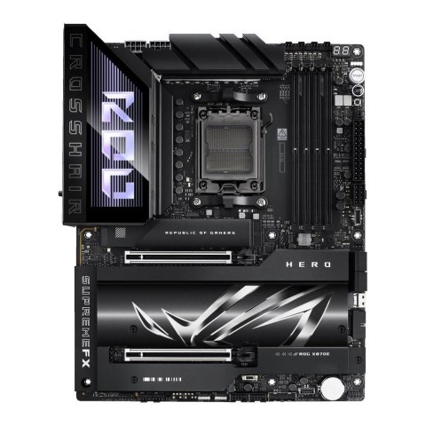 Płyta Asus ROG CROSSHAIR X870E HERO /AMD X870/DDR5/SATA3/M.2/USB4/WiFi/BT/PCIE5.0/AM5/ATX Asus Płyta Asus ROG CROSSHAIR X870E HERO /AMD X870/DDR5/SATA3/M.2/USB4/WiFi/BT/PCIE5.0/AM5/ATX Asus