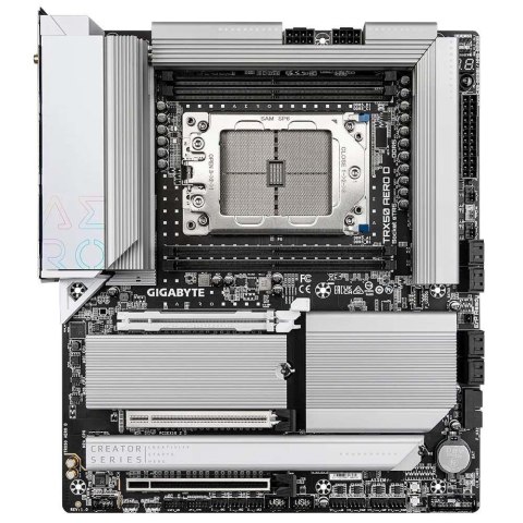 Płyta Gigabyte TRX50 AERO D (rev.1.0) /AMD TRX50/DDR5/SATA3/M.2/USB4/PCIe5.0/WiFi/BT/sTR5/E-ATX Gigabyte Płyta Gigabyte TRX50 AERO D (rev.1.0) /AMD TRX50/DDR5/SATA3/M.2/USB4/PCIe5.0/WiFi/BT/sTR5/E-ATX Gigabyte