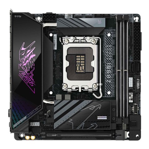 Płyta Gigabyte Z890I AORUS ULTRA /Z890/DDR5/SATA3/M.2/TB4/WiFi/BT/PCIe5.0/s.1851/Mini-ITX Gigabyte Płyta Gigabyte Z890I AORUS ULTRA /Z890/DDR5/SATA3/M.2/TB4/WiFi/BT/PCIe5.0/s.1851/Mini-ITX Gigabyte