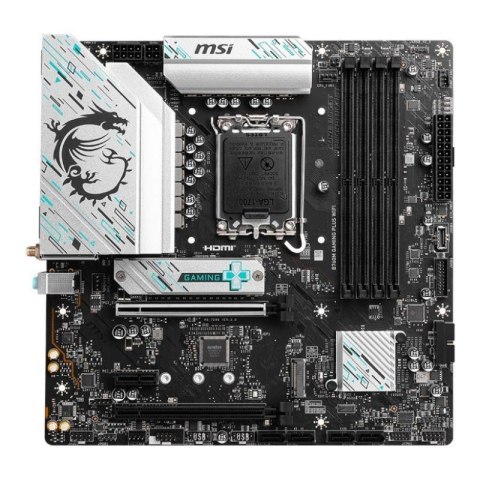 Płyta MSI B760M GAMING PLUS WIFI /B760/DDR5/SATA3/M.2/USB3.1/WiFi/BT/PCIe4.0/s.1700/mATX MSI Płyta MSI B760M GAMING PLUS WIFI /B760/DDR5/SATA3/M.2/USB3.1/WiFi/BT/PCIe4.0/s.1700/mATX MSI