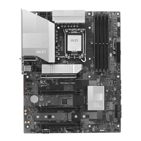 Płyta MSI PRO B860-P WIFI /B860/DDR5/SATA3/M.2/TB4/WiFi/BT/PCIe5.0/s.1851/ATX MSI Płyta MSI PRO B860-P WIFI /B860/DDR5/SATA3/M.2/TB4/WiFi/BT/PCIe5.0/s.1851/ATX MSI