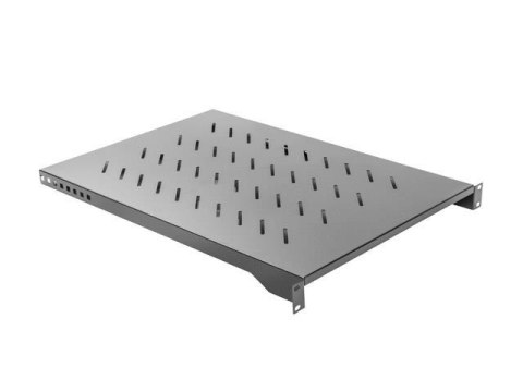 Półka do szaf 19" 1000mm czarna Lanberg (1U/483x750mm, udźwig do 15kg, montaż 4-punktowy) LANBERG Półka do szaf 19" 1000mm czarna Lanberg (1U/483x750mm, udźwig do 15kg, montaż 4-punktowy) LANBERG