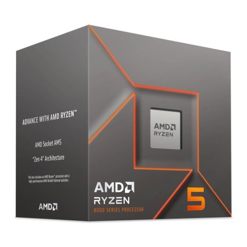 Procesor AMD Ryzen 5 8400F S-AM5 4.20/4.70GHz BOX AMD Procesor AMD Ryzen 5 8400F S-AM5 4.20/4.70GHz BOX AMD