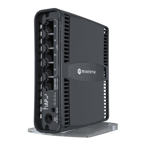Router bezprzewodowy MikroTik C52IG-5HAXD2HAXD-TC AX1800 Wi-Fi 6 5x1GbE PoE Mikrotikls Router bezprzewodowy MikroTik C52IG-5HAXD2HAXD-TC AX1800 Wi-Fi 6 5x1GbE PoE Mikrotikls