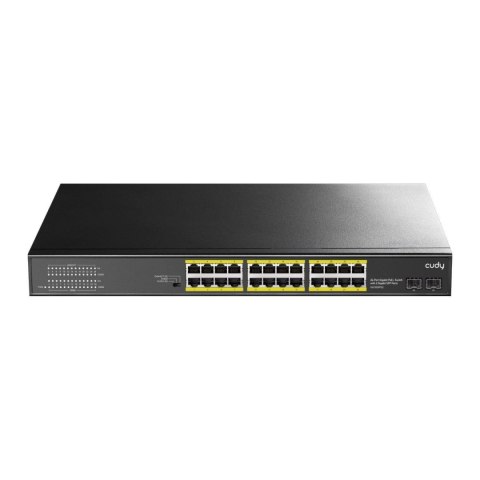 Switch niezarządzalny Cudy GS1028PS2 24x10/100/1000Mbps PoE+ 300W, 2xSFP CUDY Switch niezarządzalny Cudy GS1028PS2 24x10/100/1000Mbps PoE+ 300W, 2xSFP CUDY