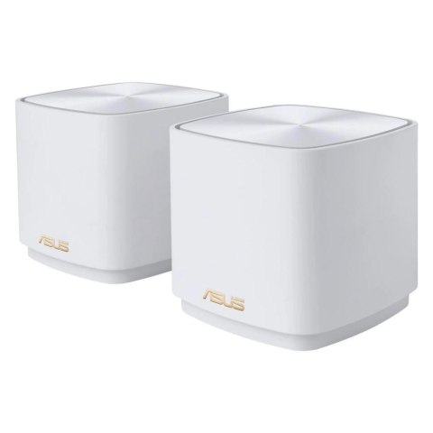 System Mesh Asus ZenWiFi AX Mini (XD4 Plus) Biały dwupak Asus System Mesh Asus ZenWiFi AX Mini (XD4 Plus) Biały dwupak Asus