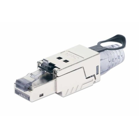 Wtyk modularny Intellinet RJ45 STP Cat.6a 10G ekaranowany, beznarzędziowy Intellinet