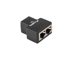 Adapter Lanberg złączka sieciowa spliter RJ-45 - RJ-45 X2 ekranowany LANBERG