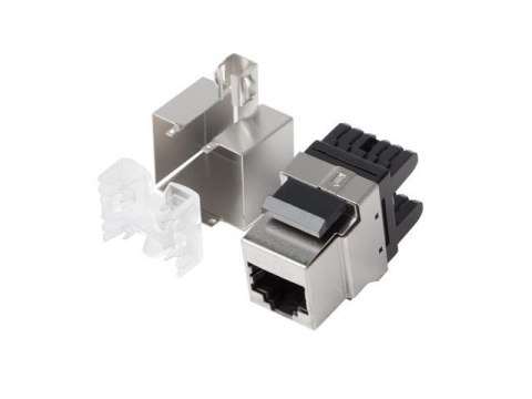 Moduł Keystone Lanberg gniazdo RJ45 -> LSA FTP kat.5e 180° do puszki montażowej LANBERG