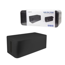 Organizer kabli LogiLink KAB0062 CableBox L, czarny LogiLink