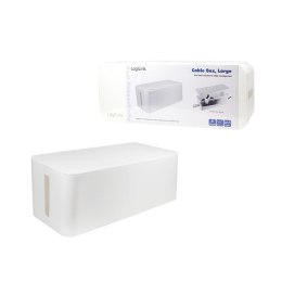 Organizer kabli LogiLink KAB0063 CableBox L, biały LogiLink
