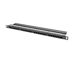 Patch panel Lanberg PPU5-0024-B 24 port 0.5U kat.5e czarny LANBERG