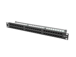 Patch panel Lanberg PPU5-1048-B 48 port 1U kat.5e czarny LANBERG