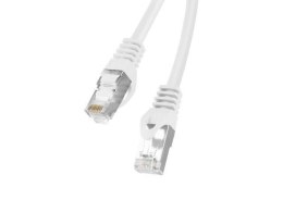 Patchcord Lanberg FTP kat.6 0,5m biały LANBERG