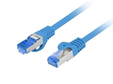 Patchcord Lanberg S/FTP kat.6A 0,25m LSZH CCA fluke passed niebieski LANBERG Patchcord Lanberg S/FTP kat.6A 0,25m LSZH CCA fluke passed niebieski LANBERG