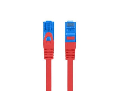 Patchcord Lanberg S/FTP kat.6A 15m LSZH CCA fluke passed czerwony LANBERG Patchcord Lanberg S/FTP kat.6A 15m LSZH CCA fluke passed czerwony LANBERG