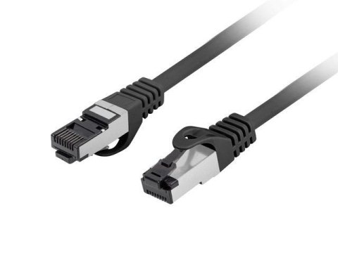 Patchcord Lanberg S/FTP kat.8.1 0,25m LSZH CU fluke passed czarny LANBERG Patchcord Lanberg S/FTP kat.8.1 0,25m LSZH CU fluke passed czarny LANBERG