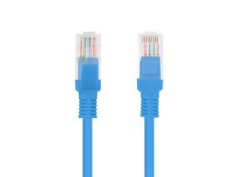 Patchcord Lanberg UTP kat.5e 15m niebieski LANBERG