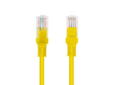 Patchcord Lanberg UTP kat.5e 3m żółty LANBERG Patchcord Lanberg UTP kat.5e 3m żółty LANBERG