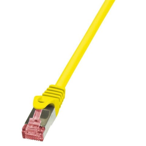 Patchcord LogiLink CQ2047S CAT.6 S/FTP 1,50m, żółty LogiLink Patchcord LogiLink CQ2047S CAT.6 S/FTP 1,50m, żółty LogiLink