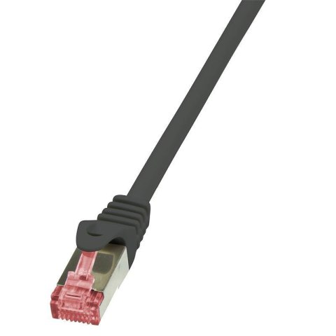 Patchcord LogiLink CQ2053S CAT.6 S/FTP 2m, czarny LogiLink Patchcord LogiLink CQ2053S CAT.6 S/FTP 2m, czarny LogiLink