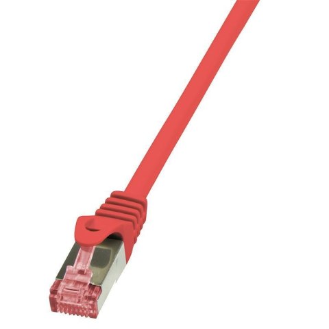 Patchcord LogiLink CQ2094S CAT.6 S/FTP 10m, czerwony LogiLink Patchcord LogiLink CQ2094S CAT.6 S/FTP 10m, czerwony LogiLink