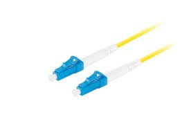 Patchcord światłowodowy Lanberg SM LC/UPC-LC/UPC SIMPLEX 3.0mm LSZH G657A1 10m żółty LANBERG