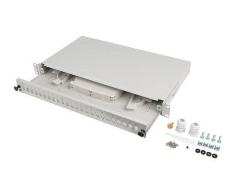 Przełącznica światłowodowa Lanberg 24xSC Simplex / 24xLC Duplex RACK 19" 1U Szara + akcesoria LANBERG Przełącznica światłowodowa Lanberg 24xSC Simplex / 24xLC Duplex RACK 19" 1U Szara + akcesoria LANBERG