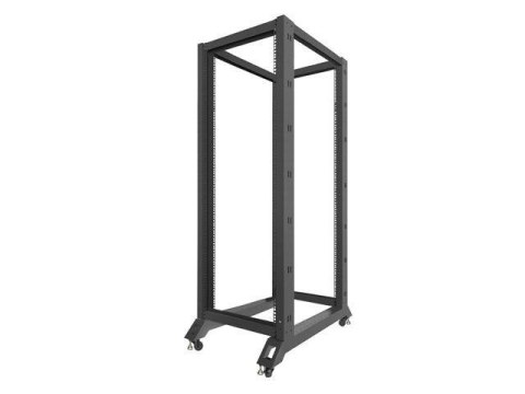 Stojak Open Rack Lanberg 32U 600x1000 czarny LANBERG Stojak Open Rack Lanberg 32U 600x1000 czarny LANBERG
