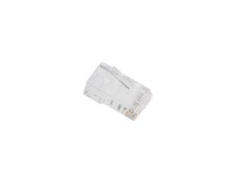 Wtyk sieciowy Lanberg PLU-5000EZ RJ-45 8P8C kat. 5e UTP przelotowy 100 sztuk LANBERG