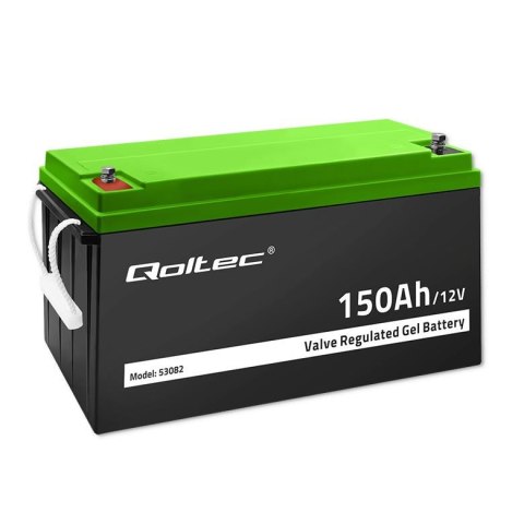 Akumulator żelowy Qoltec 12V | 150Ah | GEL | 41.8kg Qoltec