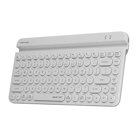 Klawiatura bezprzewodowa mini A4Tech FSTYLER FBK30 White 2.4GHz+BT (Silent) A4Tech Klawiatura bezprzewodowa mini A4Tech FSTYLER FBK30 White 2.4GHz+BT (Silent) A4Tech