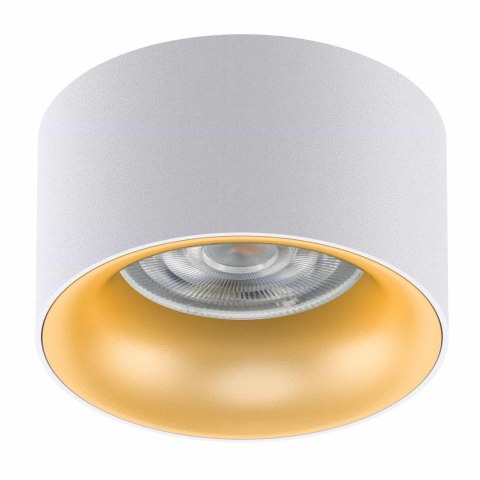 Oprawa podtynkowa / tuba Maclean MCE457 W/G punktowa okrągła aluminiowa GU5.3 70x40mm biało- złota Maclean Oprawa podtynkowa / tuba Maclean MCE457 W/G punktowa okrągła aluminiowa GU5.3 70x40mm biało- złota Maclean