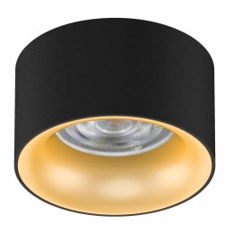 Oprawa podtynkowa / tuba Maclean MCE457 W/G punktowa okrągła aluminiowa GU5.3 70x40mm czarno- złota Maclean