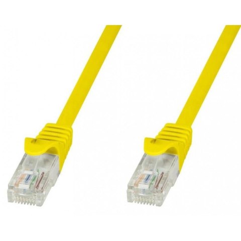 PatchCord Techly Cat.5e UTP CCA 0,5. żółty Techly PatchCord Techly Cat.5e UTP CCA 0,5. żółty Techly