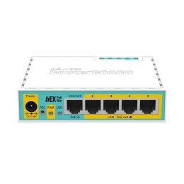 Router MikroTik hEX PoE lite RB750UPr2 4xPoE Mikrotikls