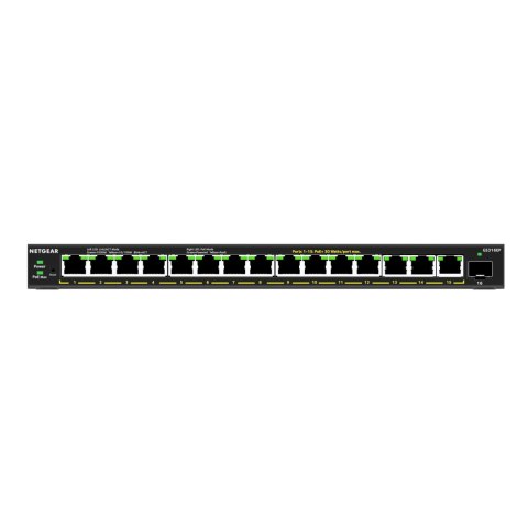 Switch niezarządzalny Netgear GS316EP 15x1G 1xSFP PoE+ 180W Netgear