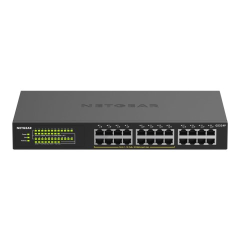 Switch niezarządzalny Netgear GS324P 24x 10M/100M/1G (16x PoE+ 190W) Netgear