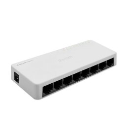 Switch niezarządzalny Qoltec przełącznik sieciowy 8 x port RJ45 | 100Mbps | Fast Ehernet | LAN Qoltec