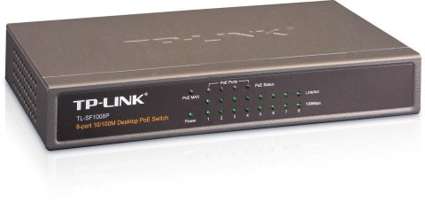 Switch niezarządzalny TP-Link TL-SF1008P 8x10/100, 4xPoE TP-Link Systems Inc. Switch niezarządzalny TP-Link TL-SF1008P 8x10/100, 4xPoE TP-Link Systems Inc.