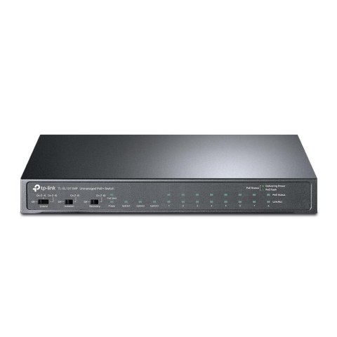 Switch niezarządzalny TP-Link TL-SL1311MP 8x10/100Mb PoE+, 2x10/100/1000Mb, 1x1Gb SFP TP-Link Systems Inc.
