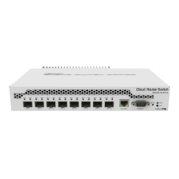 Switch zarządzalny MikroTik CRS309-1G-8S+IN 1x1GbE 8x10GbE SFP+ RS232 PoE Mikrotikls