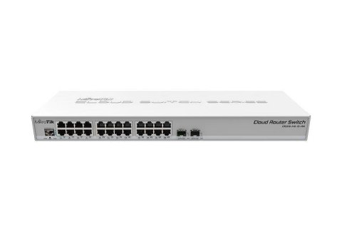 Switch zarządzalny MikroTik CRS326-24G-2S+RM 24 x10/100/1000 2 x 10000 SFP+ Mikrotikls Switch zarządzalny MikroTik CRS326-24G-2S+RM 24 x10/100/1000 2 x 10000 SFP+ Mikrotikls