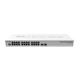 Switch zarządzalny MikroTik CRS328-24P-4S+RM 24x10/100/1000 RJ-45 PoE, 4x10000 SFP+ Mikrotikls